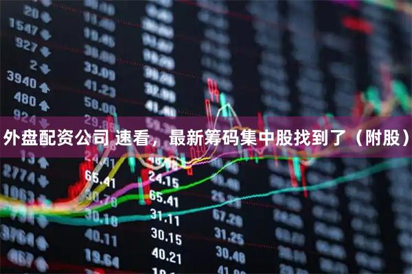 外盘配资公司 速看，最新筹码集中股找到了（附股）